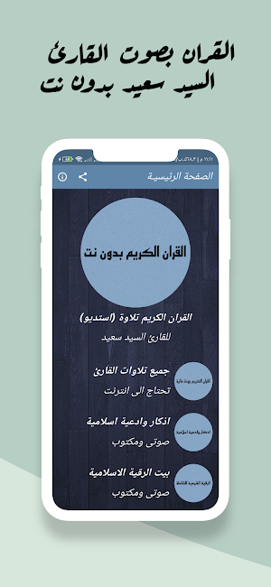 القران السيد سعيد بدون نت Screenshot 2