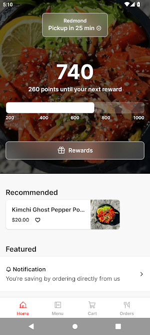 NorthFresh Sushi Screenshot 0