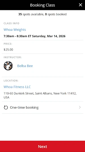 Whoa Fitness Screenshot 2