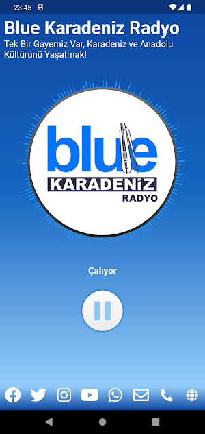 Blue Karadeniz Radyo Screenshot 2