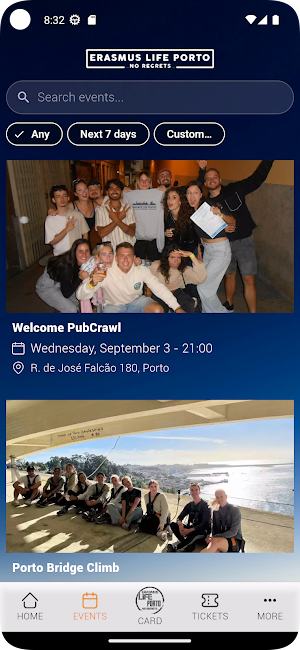 Erasmus Life Porto Screenshot 2