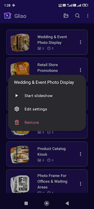 Gliso Gallery Slideshow Screenshot 3