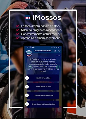 iMossos - Acceso directo al ISPC Screenshot 2