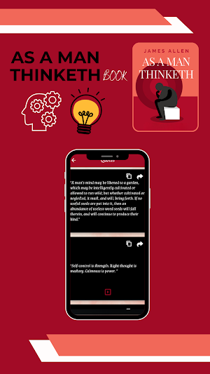 As a man thinketh book Screenshot 2