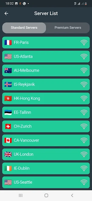 VPN cat master Screenshot 1