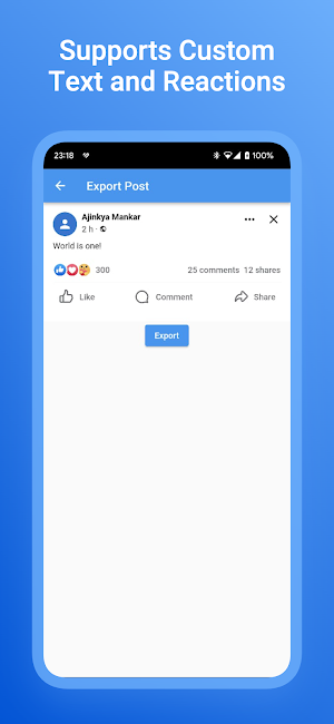 Fake Post Creator/Maker Screenshot 1