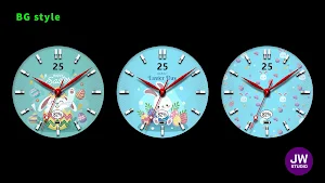 JW165 jwstudio watchface Screenshot 3