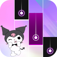 Kuromi Piano Game Tile