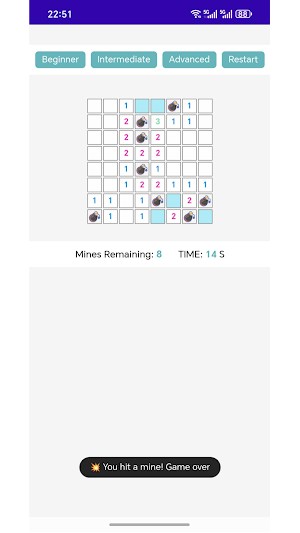 Minesweeper Classic Mines Game Screenshot 1