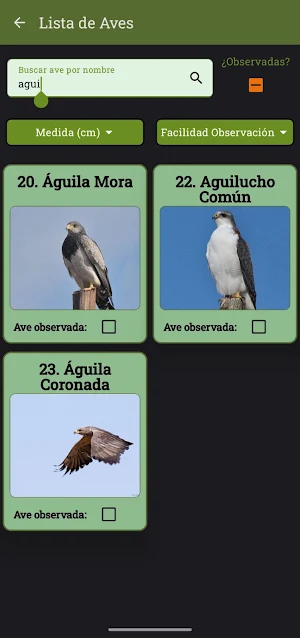Aves de Merlo San Luis Screenshot 2