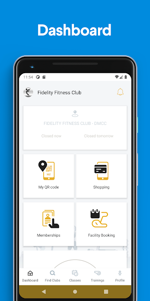 Fidelity Fitness Club Screenshot 0