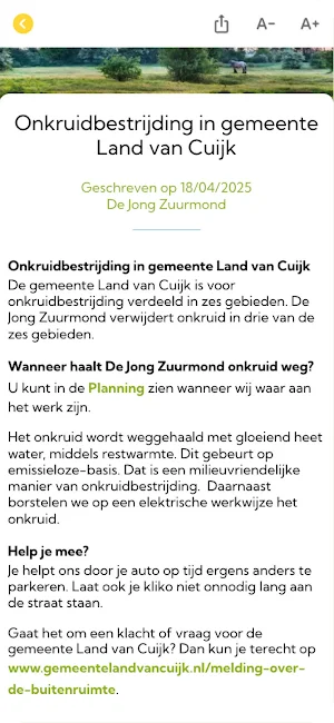 Land van Cuijk Screenshot 2