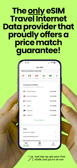 Citrus: Travel eSIM & Internet Screenshot 2