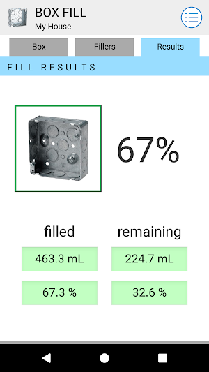 Box Fill Calculator Free Screenshot 3