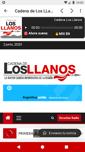Cadena de Los Llanos Screenshot 1