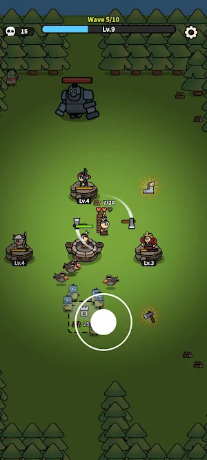 Hustle Rush: Build & Battle Screenshot 0