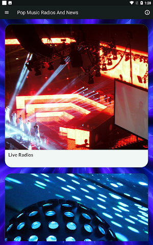 Pop Music Radios And News Screenshot 0
