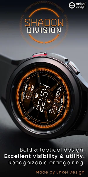 Shadow Division - animated watch face Screenshot 0
