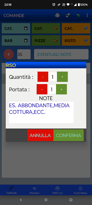 COMANDE RISTO BAR PRO Screenshot 2