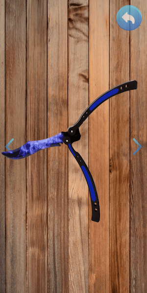 Butterfly knife - prank Screenshot 1
