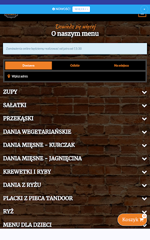 The Taste of Curry Wołomin Screenshot 2