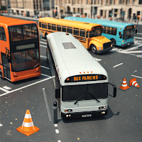 Passengers bus parking sim