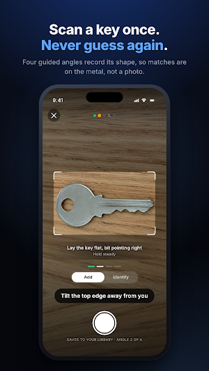 KeySafe: Key Identifier Screenshot 1