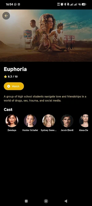 watchfolio : AI movies & TV Screenshot 3