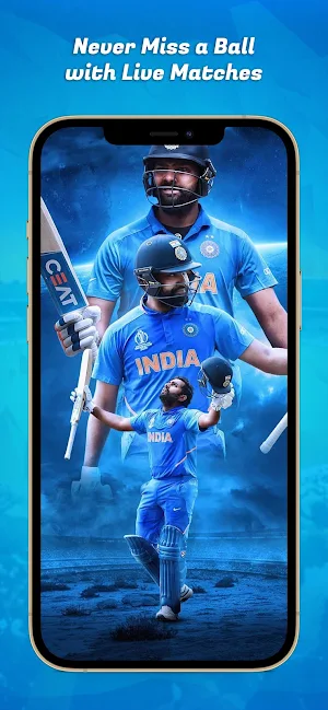 Live Cricket TV Scores Screenshot 1