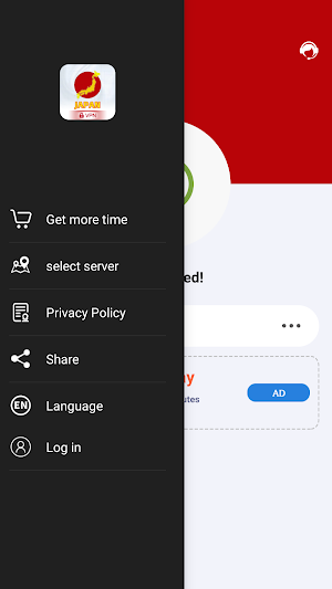 VPN Japan - JP VPN Proxy Screenshot 3