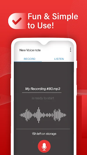 Voice Recorder - Sound Recorder Screenshot 1