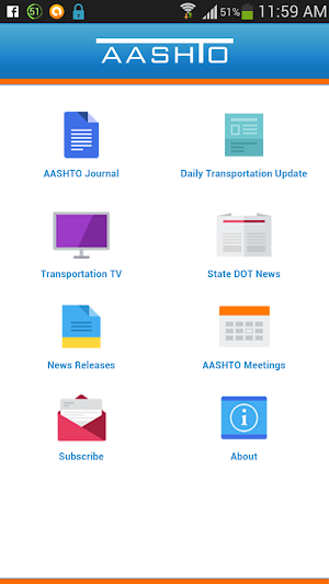 AASHTO Mobile Screenshot 1