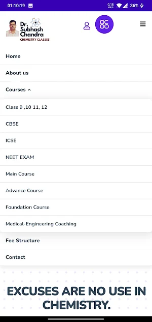 Subhash Chemistry Classes Screenshot 1
