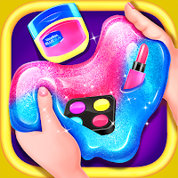 Pink & Blue Makeup Slime