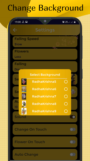 Radhe Krishna Live Wallpaper Screenshot 3