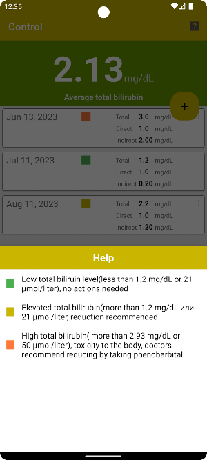 Gilbert Syndrome Guidlines Screenshot 1