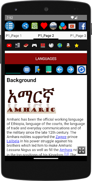 Amharic History / አማርኛ - ታሪክ Screenshot 3