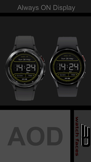 aad 17 black 3D watch faces Screenshot 2