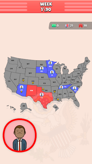 Presidential Candidate Screenshot 0
