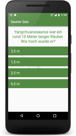 Saurier Quiz Screenshot 2