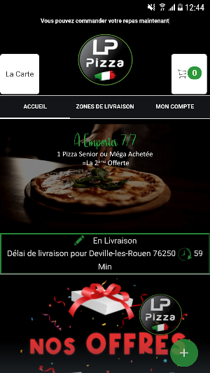 LP Pizza Rouen Screenshot 1