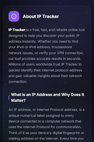 IP Tracker Screenshot 2