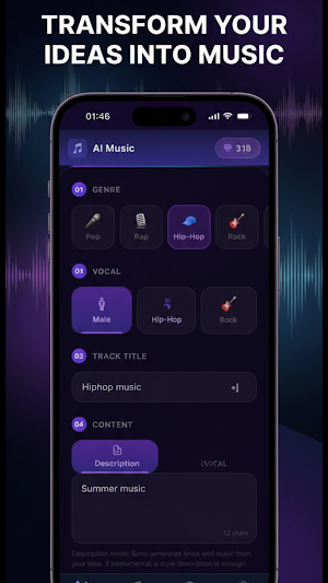 AI Music Song Generator Screenshot 3