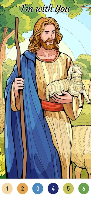 Bible Color Paint By Number Screenshot 0