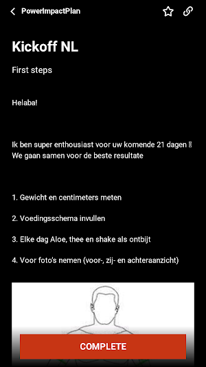 Belgian Impact Team App Screenshot 1
