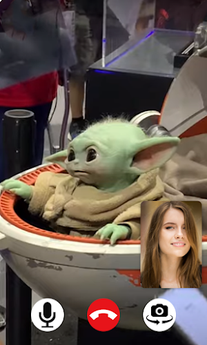 Baby Yoda Video Call Screenshot 1