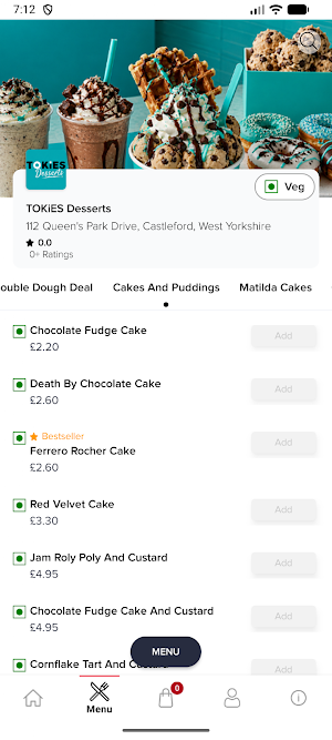 Tokies Desserts Screenshot 2