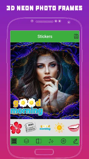 3D Neon Effect for Photos- Neon Photo Frame Screenshot 3