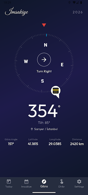 Imsakiye 2026: Prayer Times Screenshot 3