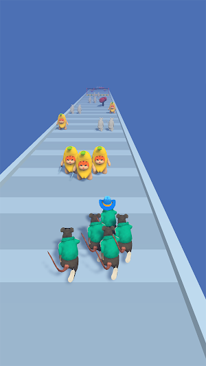 Rat Dance: 3D Run Challenge Screenshot 0